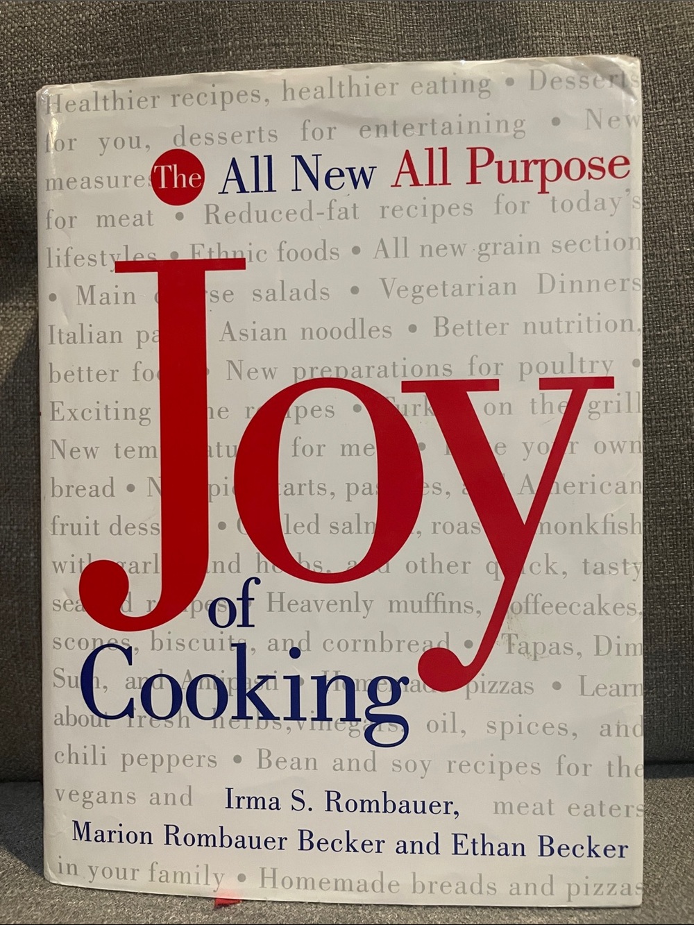 Joy of Cooking 2019 Revised Updated Hardcover Cookbook Irma Rombauer